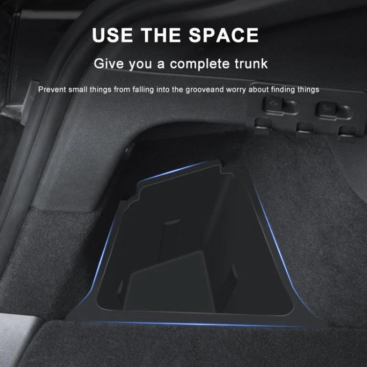 For Tesla Model 3 2pcs / Set Car Trunk Side Storage Box, Flagship Model, Style:with Cover - Stowing Tidying by PMC TechLife | Online Shopping South Africa | PMC TechLife | Buy Now Pay Later Mobicred