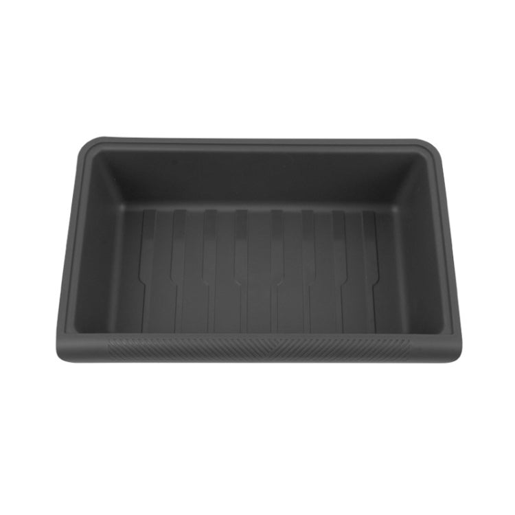 For Tesla Model Y 2021-2023 TPE Storage Organizer Under Car Seat, Style:without Cover(Black) - free shipping - PMC TechLife - Order now!