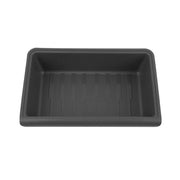 For Tesla Model Y 2021-2023 TPE Storage Organizer Under Car Seat, Style:without Cover(Black)