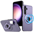 For Samsung Galaxy S24 5G Armor MagSafe Ring Holder Phone Case(Puple) - free shipping - PMC TechLife - Order now!