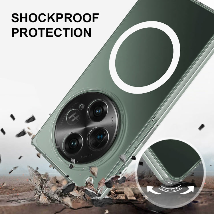 For OnePlus Open Scratchproof PC Transparent MagSafe Phone Case - OnePlus Cases by PMC TechLife | Online Shopping South Africa | PMC TechLife