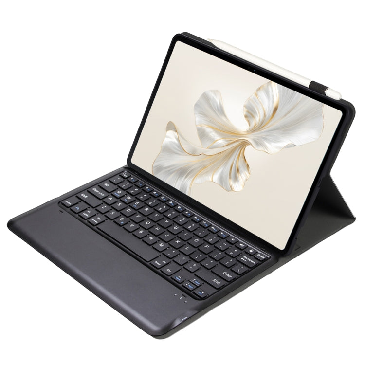 For Honor Pad 9 AH19 TPU Ultra-thin Detachable Bluetooth Keyboard Tablet Leather Case(Black) - Huawei Keyboard by PMC TechLife | Online Shopping South Africa | PMC TechLife