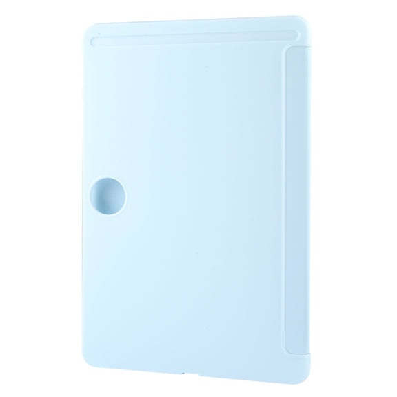 For Honor Pad 9 Tri-fold Silicone Leather Tablet Case(Ice Blue)