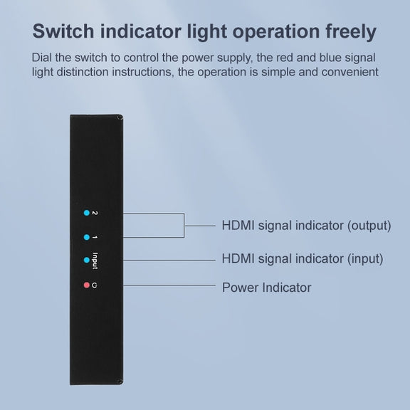 Measy SPH102 1 to 2 HDMI 1080P Simultaneous Display Splitter(EU Plug)