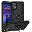 For Motorola Moto G Play 5G 2024 Shockproof TPU + PC Phone Case with Holder(Black) - Motorola Cases by PMC Jewellery | Online Shopping South Africa | PMC Jewellery | Buy Now Pay Later Mobicred