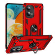 For Motorola Edge 2024 Shockproof TPU + PC Phone Case with Holder(Red) - Motorola Cases by PMC Jewellery | Online Shopping South Africa | PMC Jewellery | Buy Now Pay Later Mobicred
