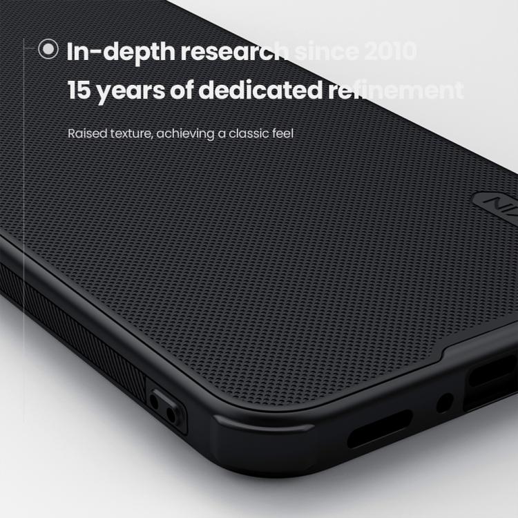 For Samsung Galaxy A36 5G NILLKIN Frosted Shield Pro Magnetic Phone Case(Black) - Galaxy Phone Cases by NILLKIN | Online Shopping South Africa | PMc TechLife | Buy Now Pay Later Mobicred