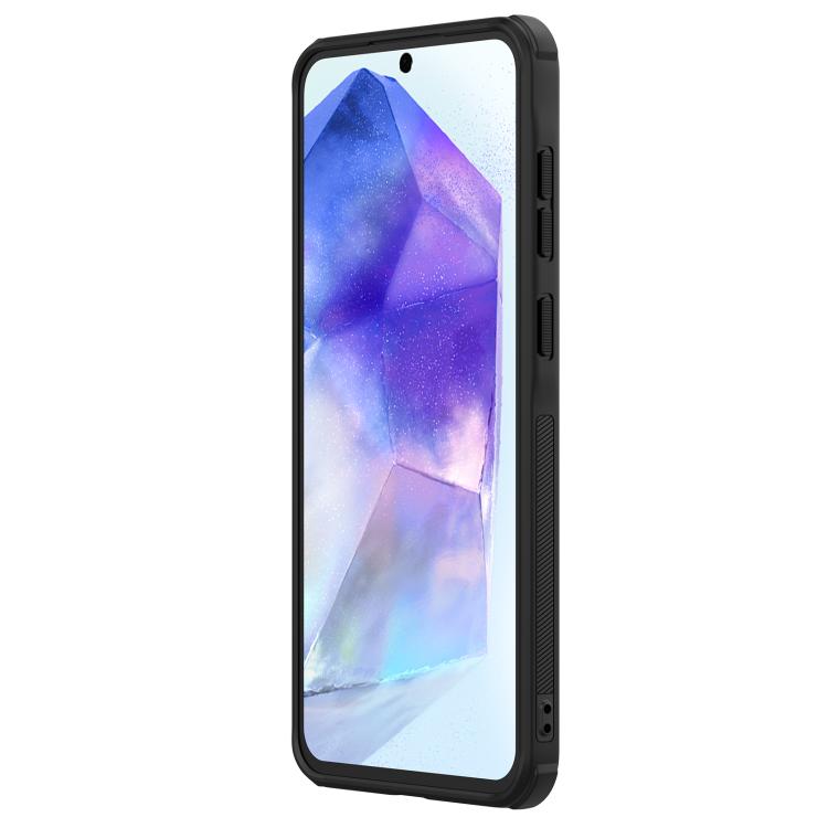 For Samsung Galaxy A56 5G NILLKIN Frosted Shield Pro Magnetic Phone Case(Black) - Galaxy Phone Cases by NILLKIN | Online Shopping South Africa | PMc TechLife | Buy Now Pay Later Mobicred