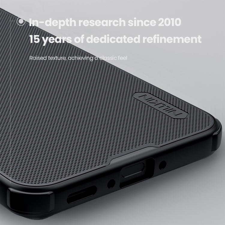 For Samsung Galaxy A56 5G NILLKIN Frosted Shield Pro Magnetic Phone Case(Black) - Galaxy Phone Cases by NILLKIN | Online Shopping South Africa | PMc TechLife | Buy Now Pay Later Mobicred