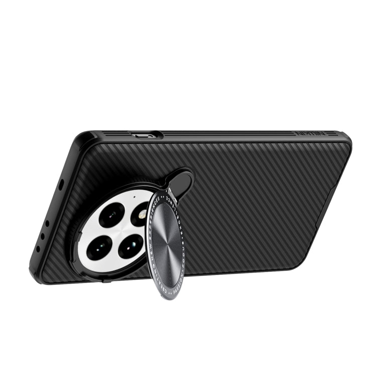 For OnePlus 13 NILLKIN CamShield Prop MagSafe Magnetic PC Phone Case(Black)