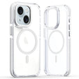 For iPhone 14 Dual-Color Clear Acrylic Hybrid TPU MagSafe Phone Case(Transparent) - free shipping - PMC TechLife - Order now!
