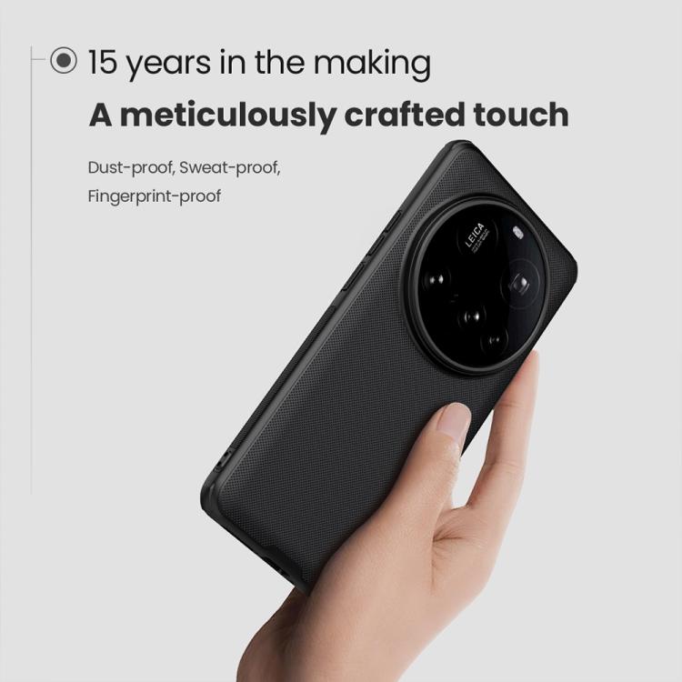 For Xiaomi 15 Ultra NILLKIN Super Frosted Shield Pro MagSafe Magnetic Phone Case(Black) - free shipping - PMc TechLife - Order now!