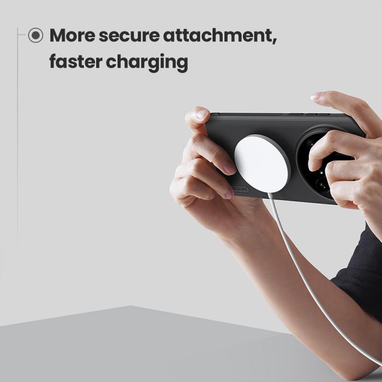 For Xiaomi 15 Ultra NILLKIN Super Frosted Shield Pro MagSafe Magnetic Phone Case(Black) - free shipping - PMC Jewellery - Order now!