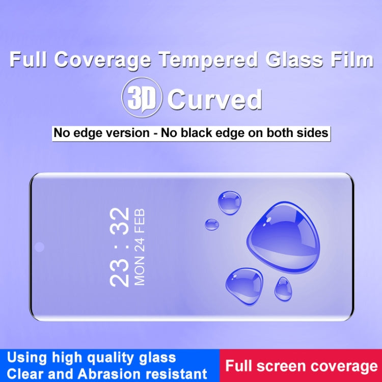For vivo X100 5G / X100 Pro 5G imak No Edge Version 3D Curved Full Screen Tempered Glass Film