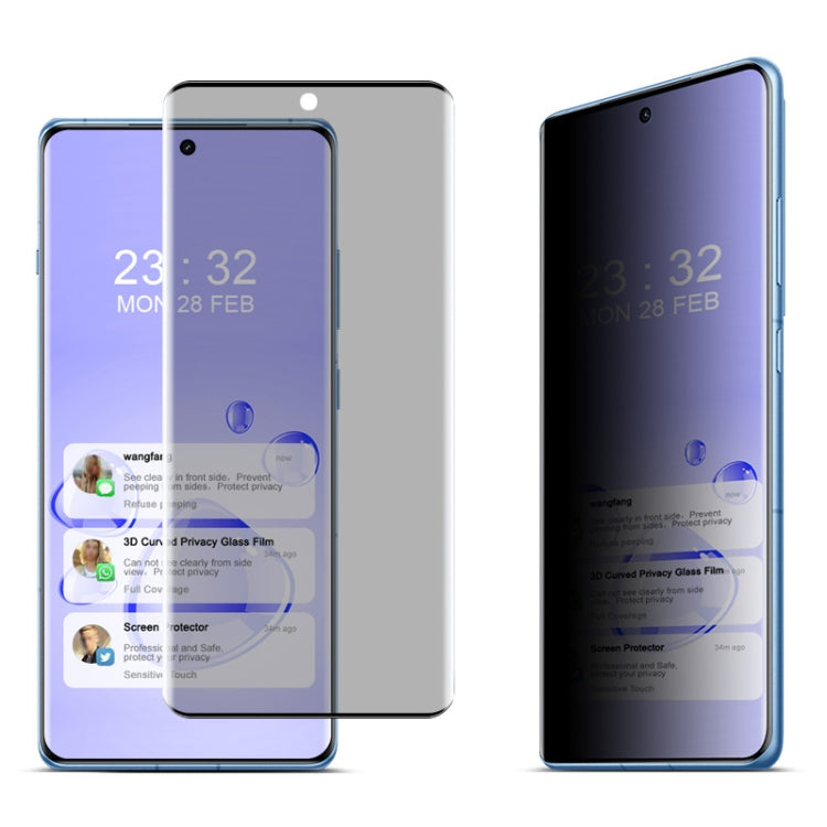 For OnePlus Ace 3 5G imak No Edge Version 3D Curved Privacy Full Screen Tempered Glass Film - OnePlus Tempered Glass by imak | Online Shopping South Africa | PMC TechLife | Buy Now Pay Later Mobicred