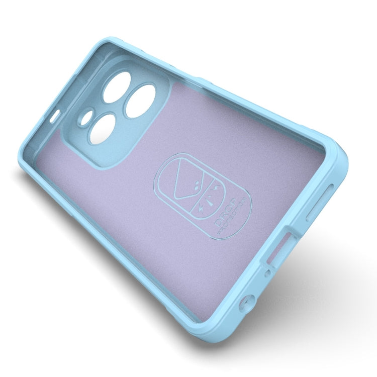 For Infinix Hot 40 Pro / Hot 40 Magic Shield TPU + Flannel Phone Case(Dark Grey) - Infinix Cases by PMC TechLife | Online Shopping South Africa | PMC TechLife | Buy Now Pay Later Mobicred