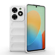 For Tecno Spark Go 2024 / 20C / Pop 8 Magic Shield TPU + Flannel Phone Case(White) - Tecno Cases by PMC Jewellery | Online Shopping South Africa | PMC Jewellery | Buy Now Pay Later Mobicred