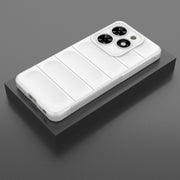 For Tecno Spark Go 2024 / 20C / Pop 8 Magic Shield TPU + Flannel Phone Case(White)