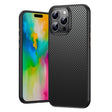 For iPhone 16 Pro Max Kevlar Fiber Shockproof MagSafe Phone Case(Black) - iPhone 16 Pro Max Cases by PMC TechLife | Online Shopping South Africa | PMC TechLife | Buy Now Pay Later Mobicred