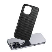 For iPhone 16 Pro Kevlar Fiber Shockproof MagSafe Phone Case(Black)
