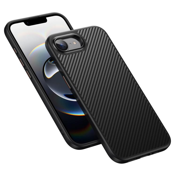 For iPhone 16e Kevlar Fiber Shockproof MagSafe Phone Case(Black) - free shipping - PMC TechLife - Order now!