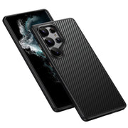 For Samsung Galaxy S25 Ultra 5G MagSafe Kevlar Fiber Shockproof Phone Case(Black)