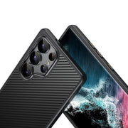 For Samsung Galaxy S25 Ultra 5G MagSafe Kevlar Fiber Shockproof Phone Case(Black)