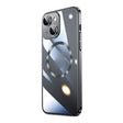For iPhone 15 Plus Magsafe Magnetic Electroplated PC Phone Case(Black) - iPhone 15 Plus Cases by PMC TechLife | Online Shopping South Africa | PMC TechLife