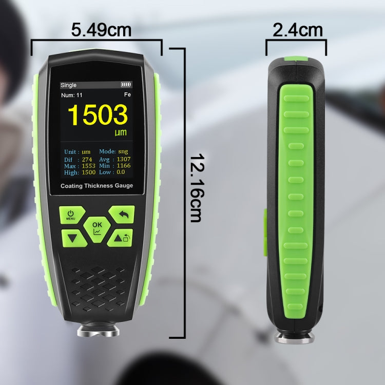 RZ860 Metal Coating Thickness Gauge(Green) - free shipping - PMC Jewellery - Order now!