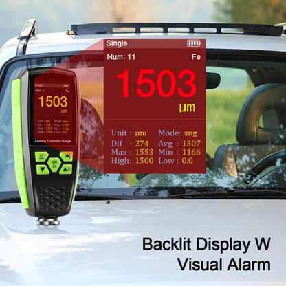 RZ860 Metal Coating Thickness Gauge(Green) - free shipping - PMC Jewellery - Order now!