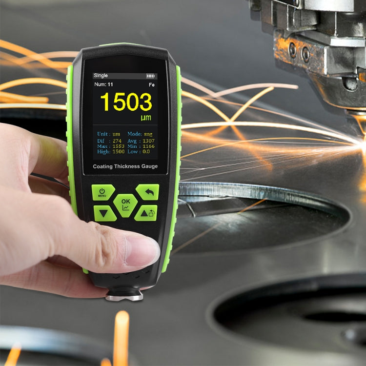 RZ860 Metal Coating Thickness Gauge(Green) - free shipping - PMC Jewellery - Order now!