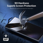 For Samsung Galaxy S24 Ultra 5G 5pcs DUX DUCIS 0.33mm 9H High Aluminum Anti-spy HD Tempered Glass Film
