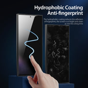 For Samsung Galaxy S24 Ultra 5G 5pcs DUX DUCIS 0.33mm 9H High Aluminum Anti-spy HD Tempered Glass Film