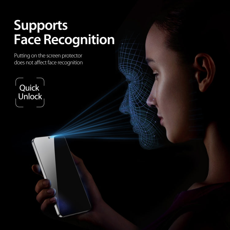 For Samsung Galaxy S24+ 5G 5pcs DUX DUCIS 0.33mm 9H High Aluminum Anti-spy HD Tempered Glass Film