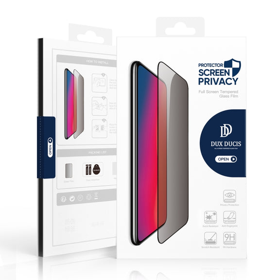 For Samsung Galaxy S24+ 5G 5pcs DUX DUCIS 0.33mm 9H High Aluminum Anti-spy HD Tempered Glass Film