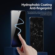 For Samsung Galaxy S24 5G 5pcs DUX DUCIS 0.33mm 9H High Aluminum Anti-spy HD Tempered Glass Film