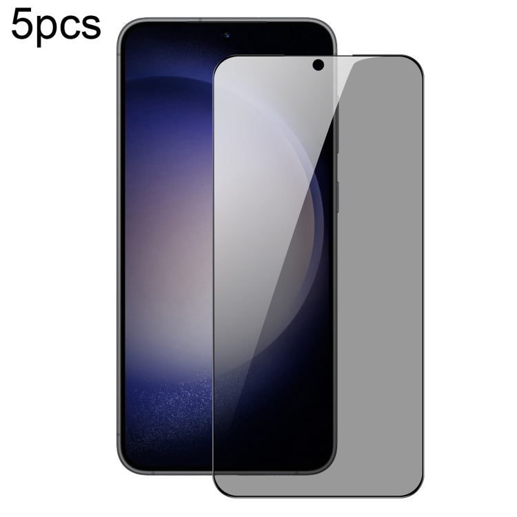 For Samsung Galaxy S23 5G 5pcs DUX DUCIS 0.33mm 9H High Aluminum Anti-spy HD Tempered Glass Film - free shipping - PMC Jewellery - Order now!