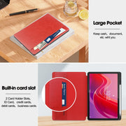 For Lenovo Tab M11/ Xiaoxin Pad 11 2024 Ultimate Pure Color Leather Smart Tablet Case(Red)
