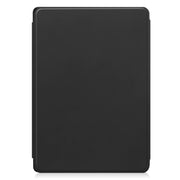 For Lenovo Tab M11/Xiaoxin Pad 11 2024 360 Rotation Transparent Smart Leather Case with Keyboard(Black)