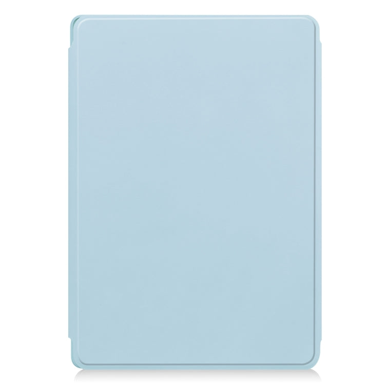 For Lenovo Tab M11/Xiaoxin Pad 11 2024 360 Rotation Transparent Smart Leather Case with Keyboard(Sky Blue) - free shipping - PMC Jewellery - Order now!
