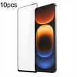 For vivo iQOO 12 10pcs DUX DUCIS 0.33mm 9H Medium Alumina Tempered Glass Film - free shipping - PMC TechLife - Order now!