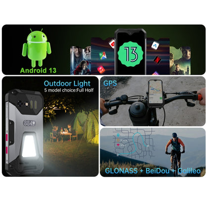 Unihertz Tank mini 1 / 8849, 8GB+256GB, Night Vision Version, 100MP Camera, 4.3 inch Android 13 Helio G99 Octa Core, Network: 4G(Black) - free shipping - PMC Jewellery - Order now!