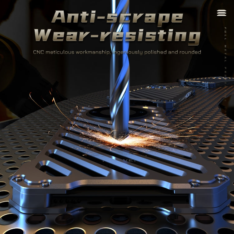 For Huawei Mate 60 Pro R-JUST Breathable Armor Phone Case(Space Grey) - Huawei Cases by R-JUST | Online Shopping South Africa | PMC TechLife | Buy Now Pay Later Mobicred