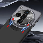 For OPPO Find X7 GKK Mortise-Tenon Connection Contrast Color Shockproof Phone Case(Blue)