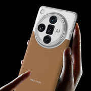 For OPPO Find X7 GKK Mortise-Tenon Connection Contrast Color Shockproof Phone Case(Blue)