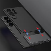 For Samsung Galaxy S24 Ultra 5G GKK Mortise-Tenon Connection Contrast Color Shockproof Phone Case(Red)