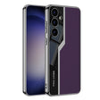 For Samsung Galaxy S24 5G GKK Plating TPU + Leather Supercar Full Coverage Phone Case(Purple) - Galaxy S24 5G Cases by GKK | Online Shopping South Africa | PMC Jewellery | Buy Now Pay Later Mobicred