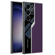 For Samsung Galaxy S24 Ultra 5G GKK Plating TPU + Leather Supercar Full Coverage Phone Case(Purple) - free shipping - PMC Jewellery - Order now!