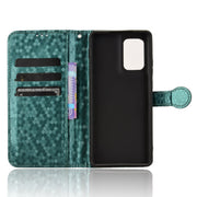 For Motorola Edge 5G 2024 Honeycomb Dot Texture Leather Phone Case(Green)
