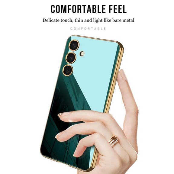 For Samsung Galaxy S24 5G GKK Electroplating TPU Full Coverage Phone Case(Red)